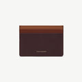 Cardholder - Burgundy/Walnut/Chestnut