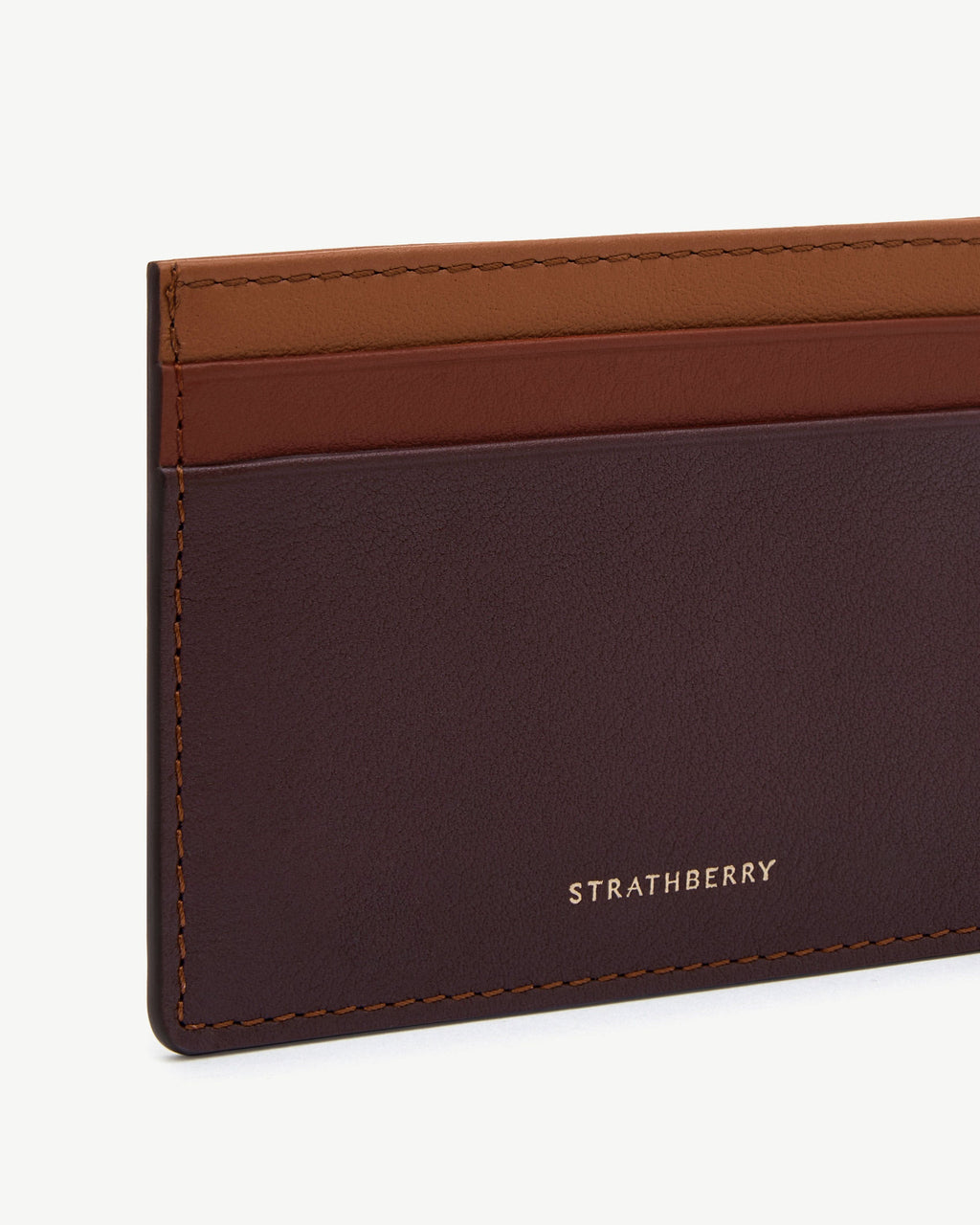 Cardholder - Burgundy/Walnut/Chestnut