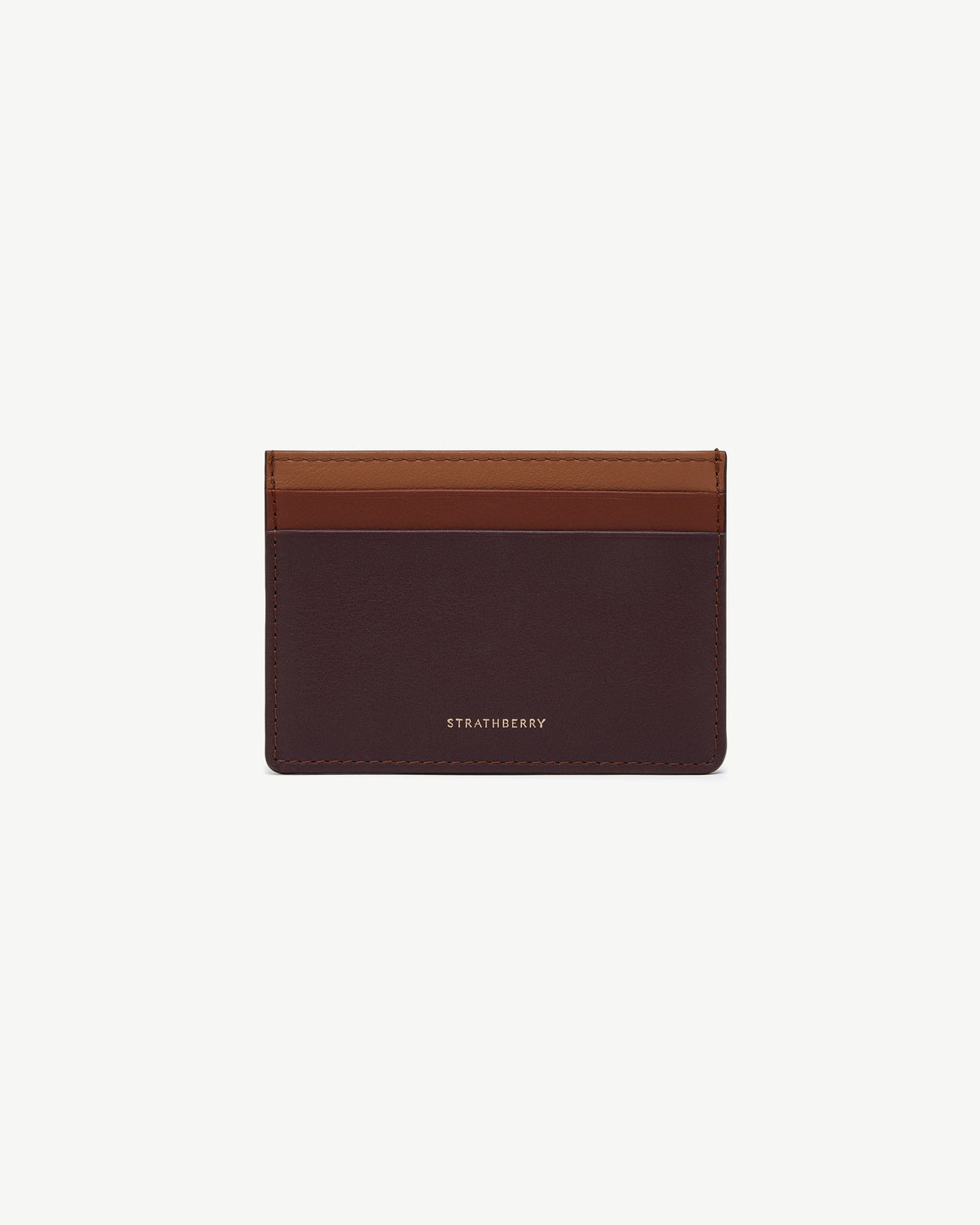 Cardholder - Burgundy/Walnut/Chestnut