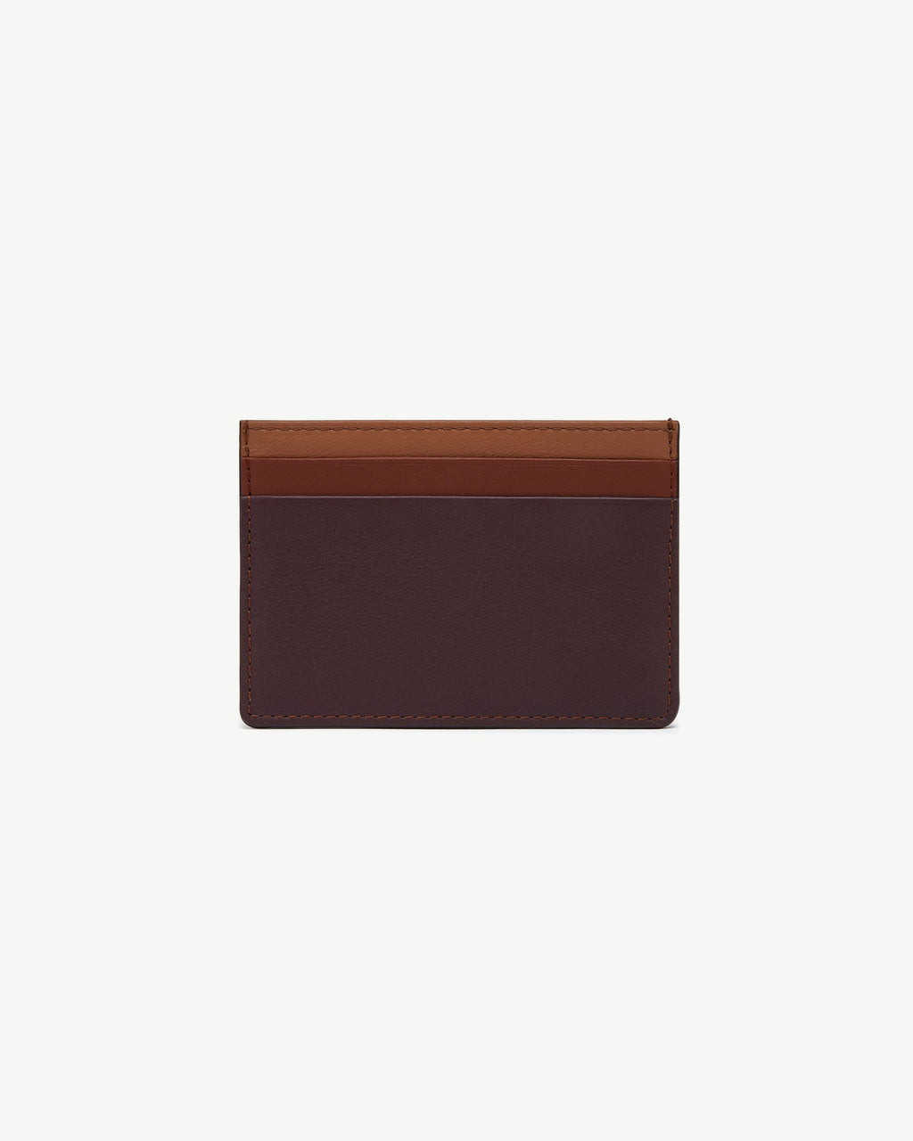 Cardholder - Burgundy/Walnut/Chestnut