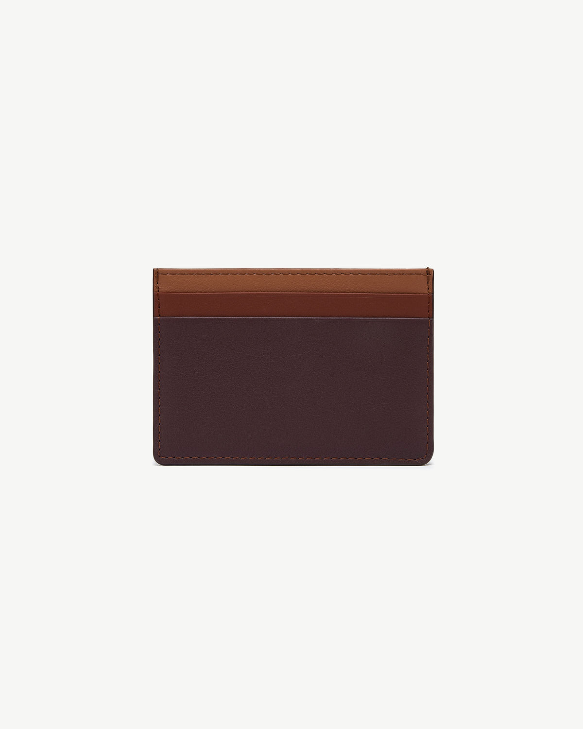 Cardholder - Burgundy/Walnut/Chestnut