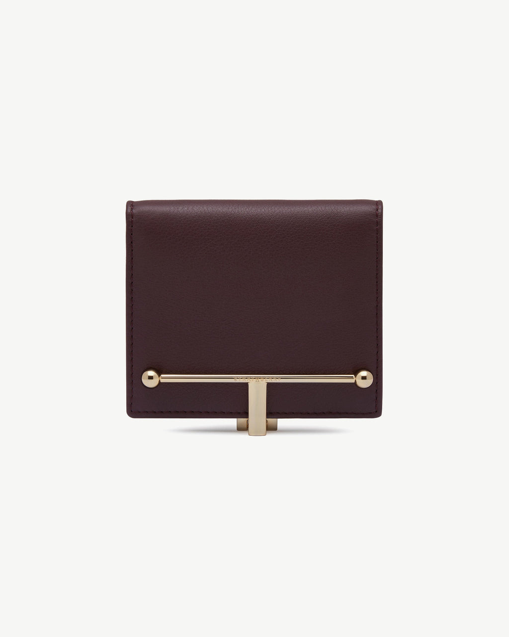 Melville Street Wallet - Burgundy/Walnut
