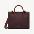 Midi Tote - Burgundy/Walnut/Chestnut