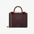 Mini Tote - Burgundy/Chestnut/Walnut