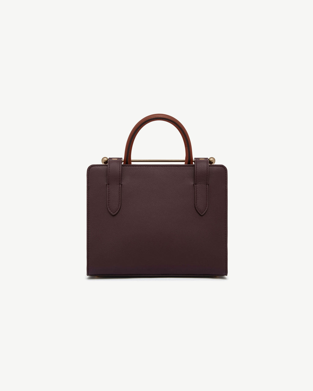 Mini Tote - Burgundy/Chestnut/Walnut