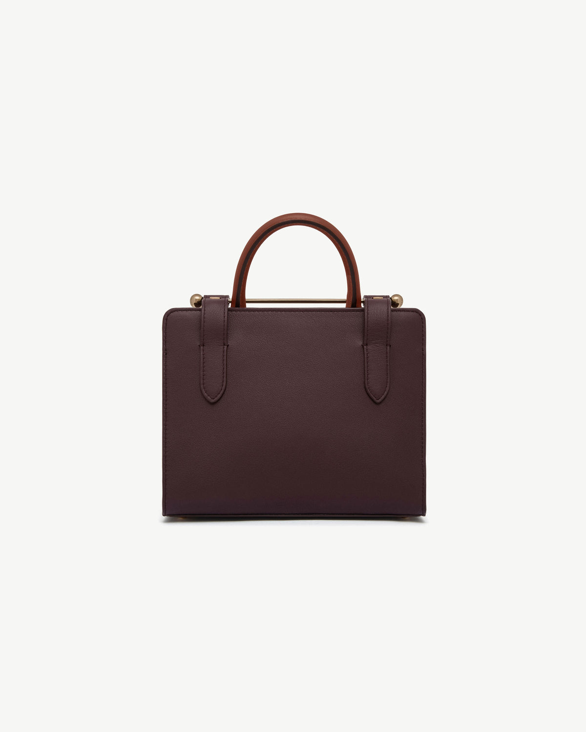 Mini Tote - Burgundy/Chestnut/Walnut