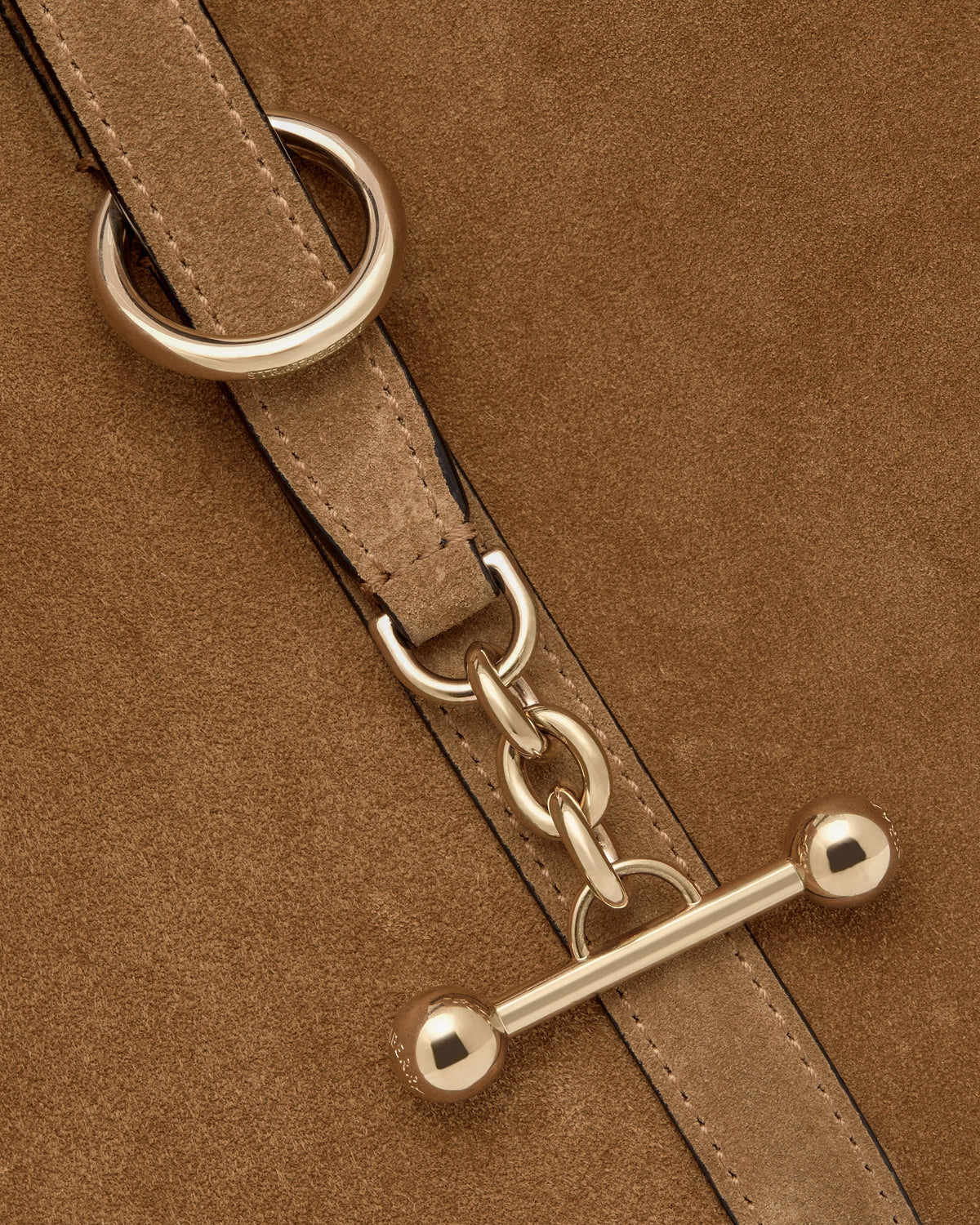 Kite Hobo Maxi - Toffee Suede/Espresso