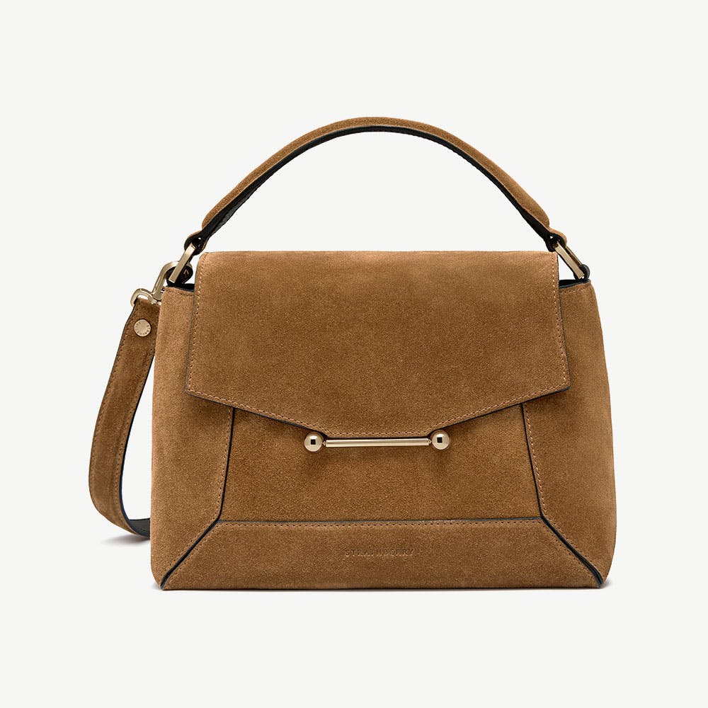 Mosaic Bag - Toffee Suede/Espresso