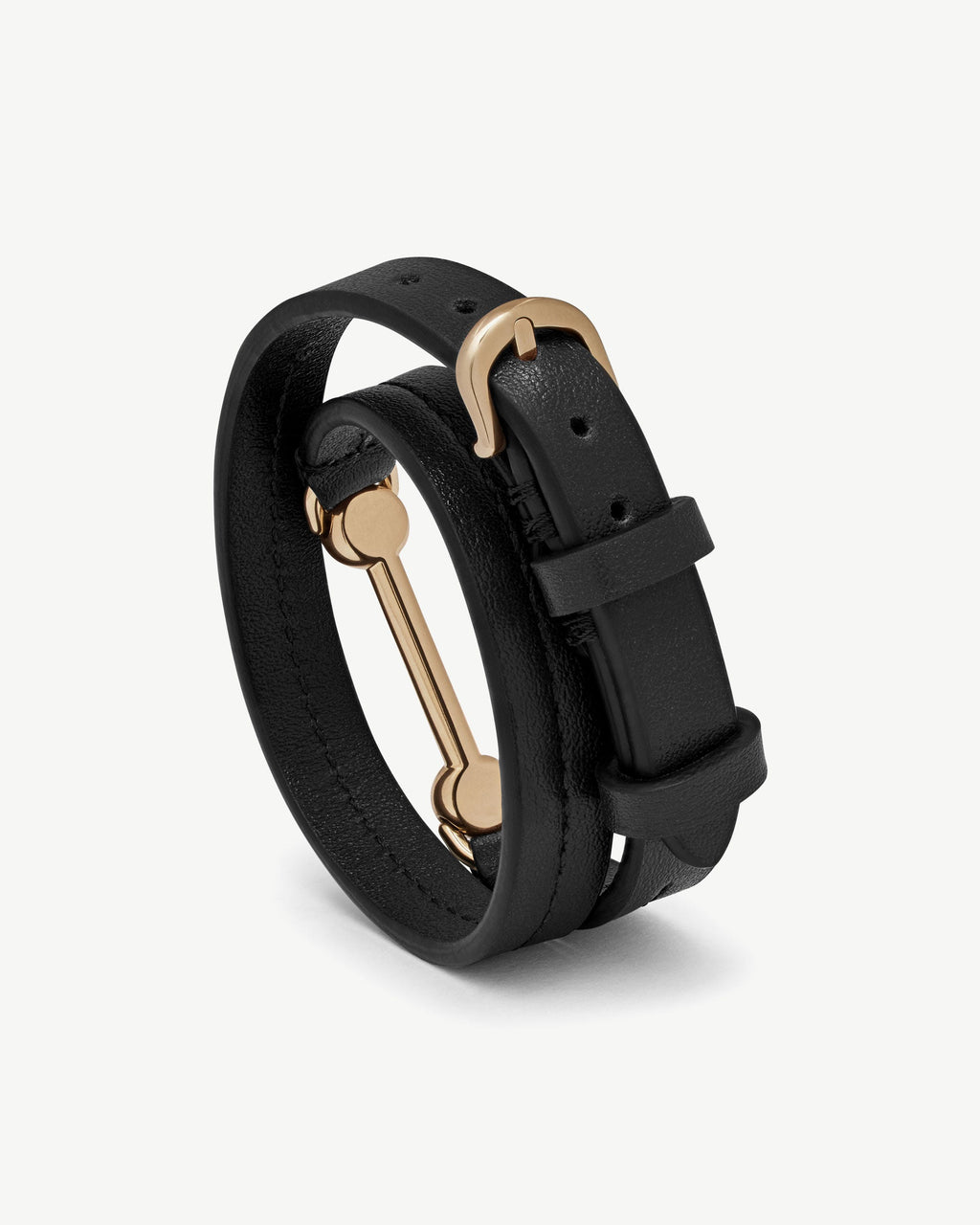 Corda Double Wrap Bracelet - Black
