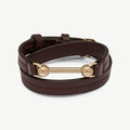 Corda Double Wrap Bracelet - Burgundy