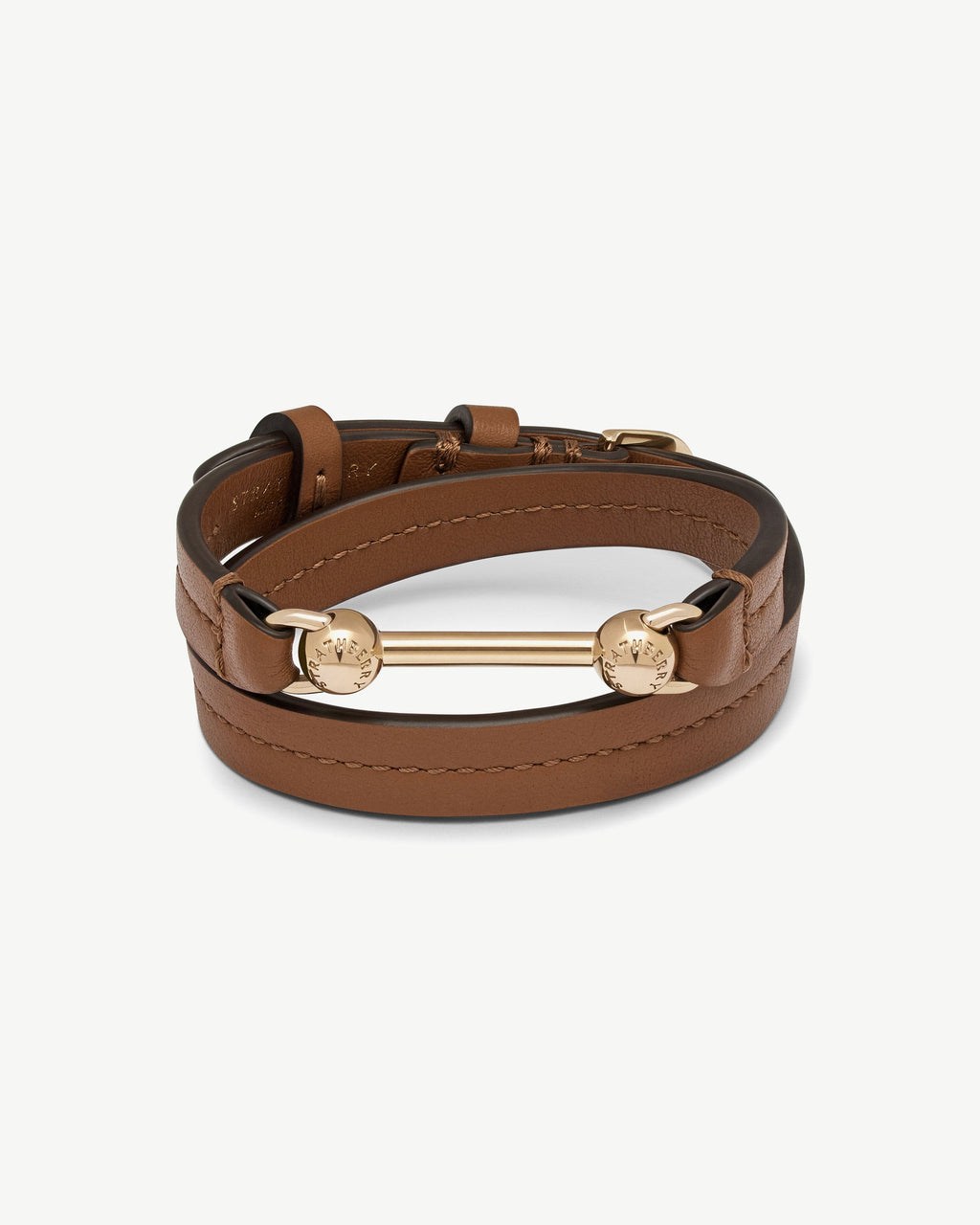 Corda Double Wrap Bracelet - Hazelnut