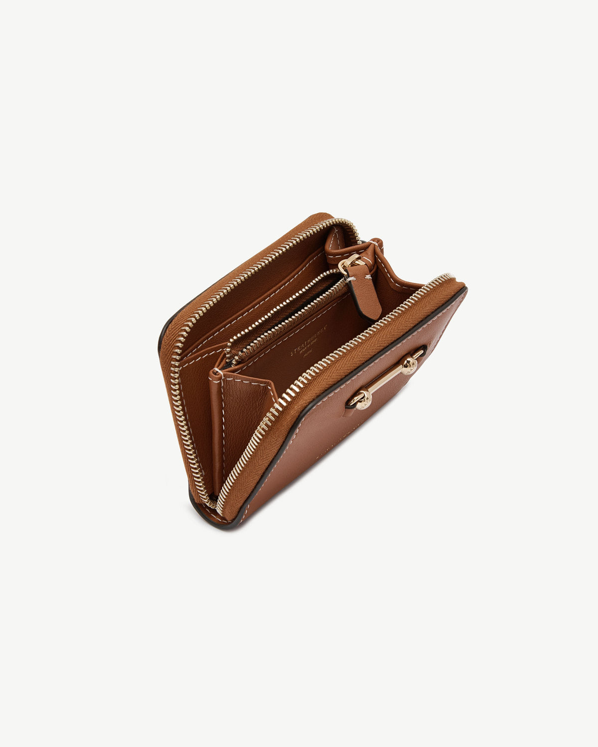 Corda Zip Around Wallet - Chestnut