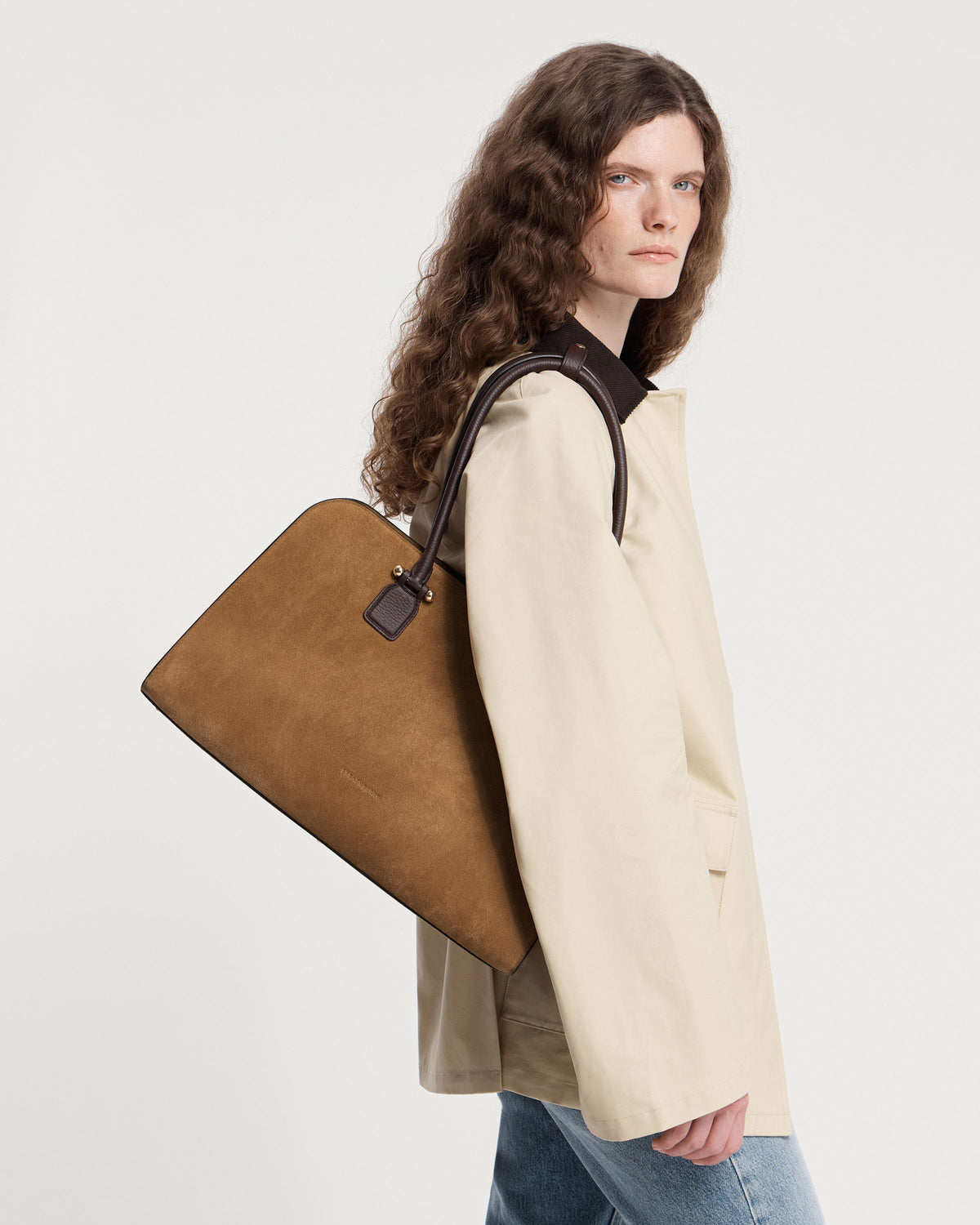 Georgia Maxi - Toffee Suede/Espresso