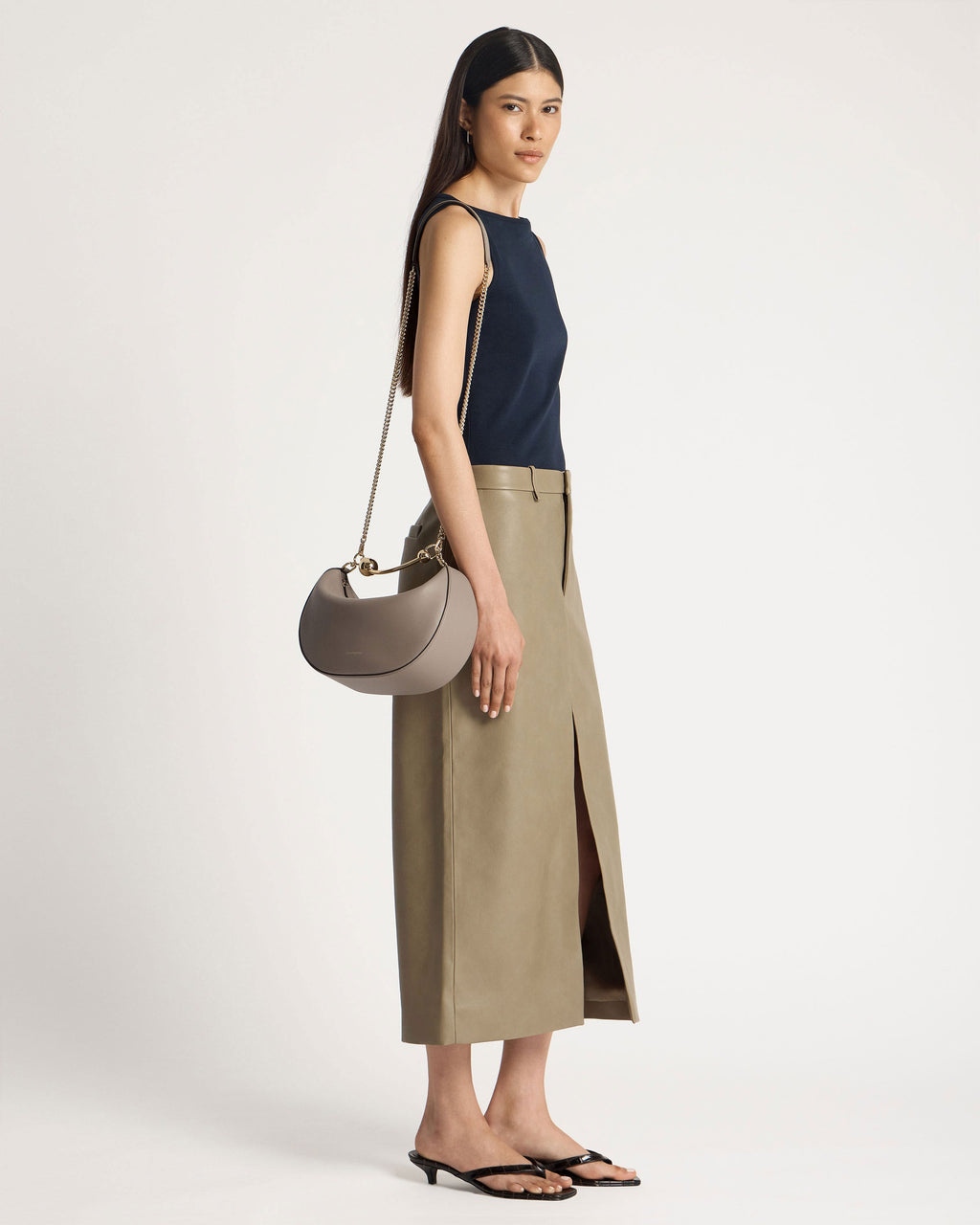 Crescent Moon - Taupe