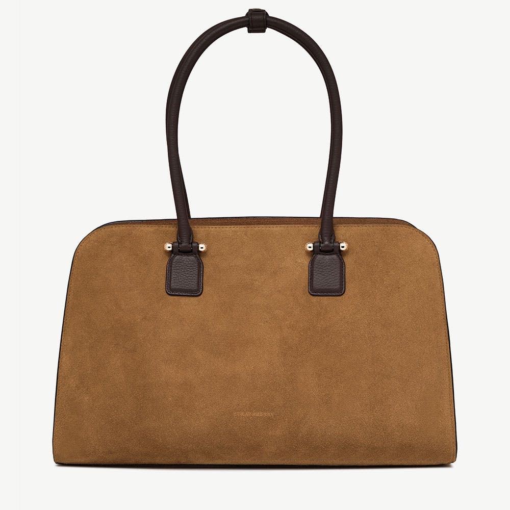 Georgia Maxi - Toffee Suede/Espresso