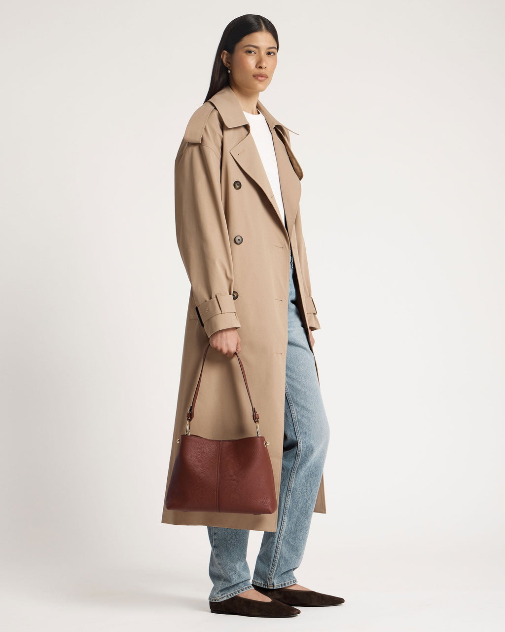 Lana Hobo - Walnut