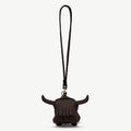 Bag Charm - Highland Cow Dark Chocolate