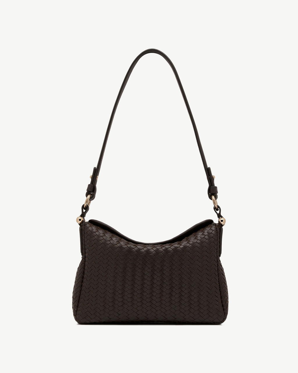 Sway - Chocolate Woven Leather
