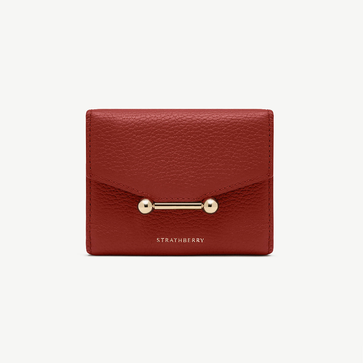 Mosaic Trifold Wallet - Levanto Red
