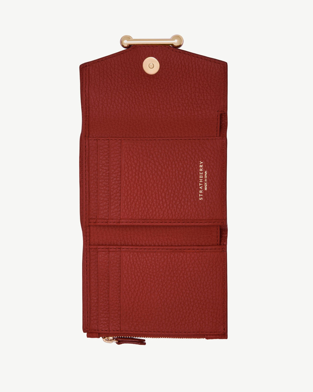 Mosaic Trifold Wallet - Levanto Red