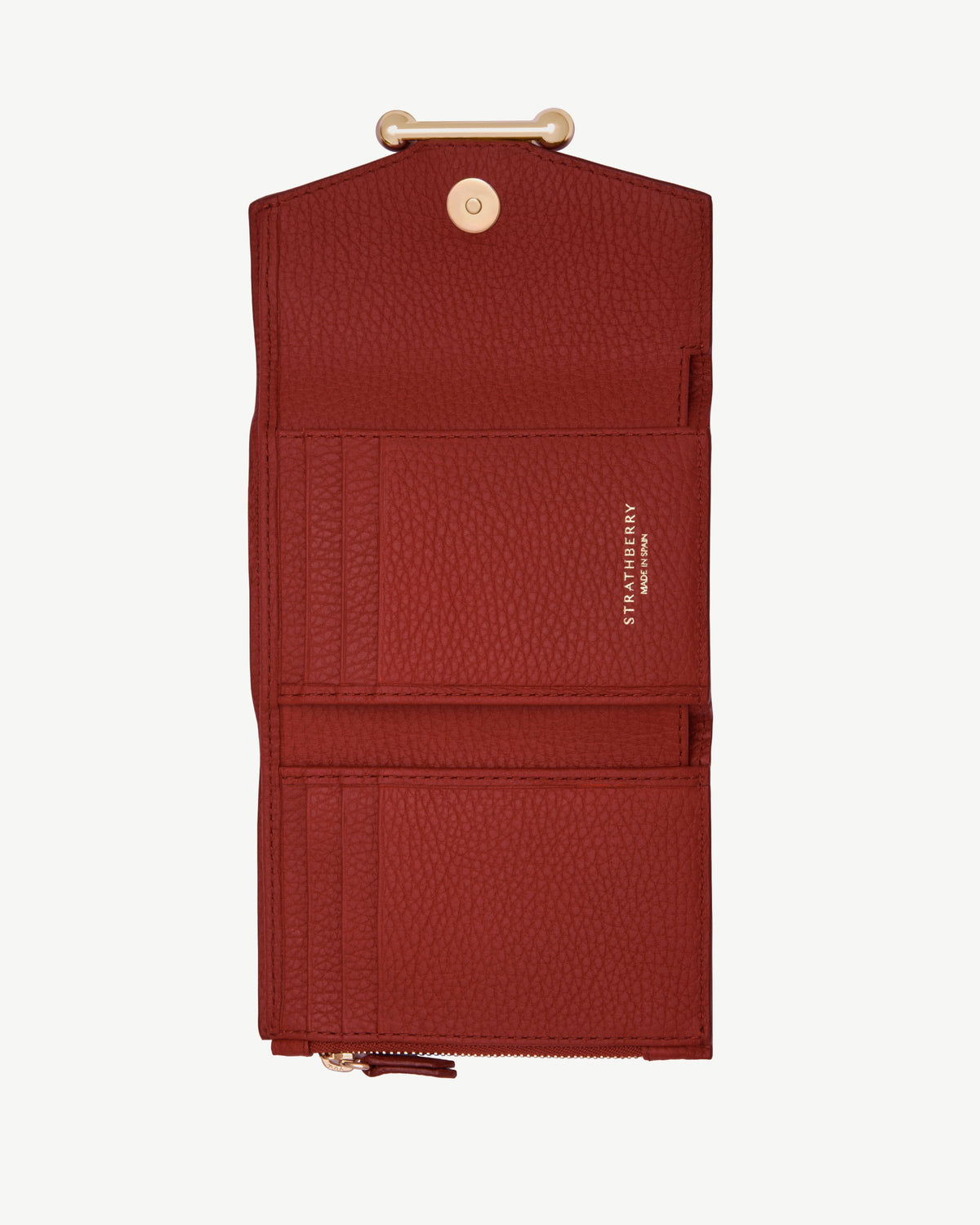 Mosaic Trifold Wallet - Levanto Red