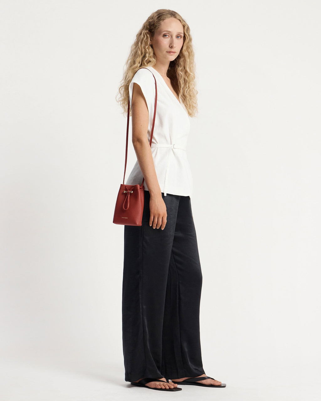 Osette Midi Pouch - Levanto Red
