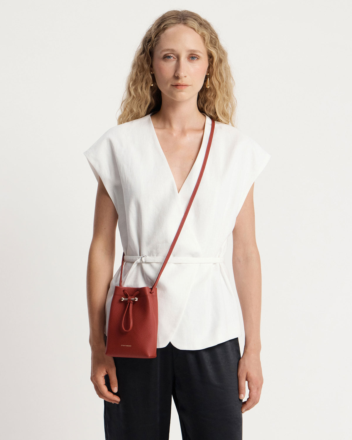 Osette Midi Pouch - Levanto Red