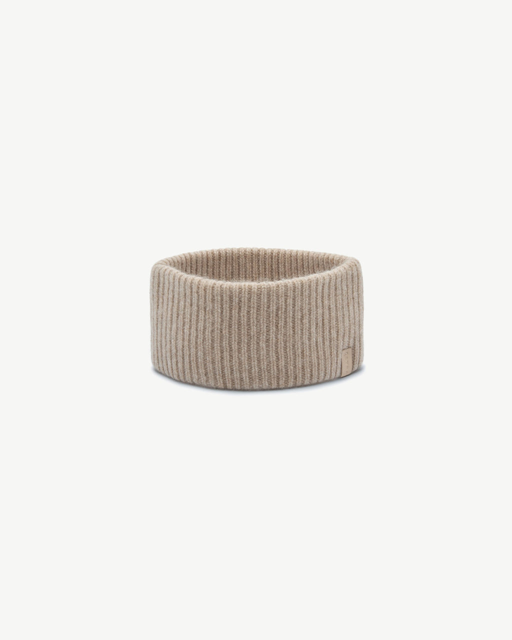 Westray Ribbed Cashmere Headband - Oat