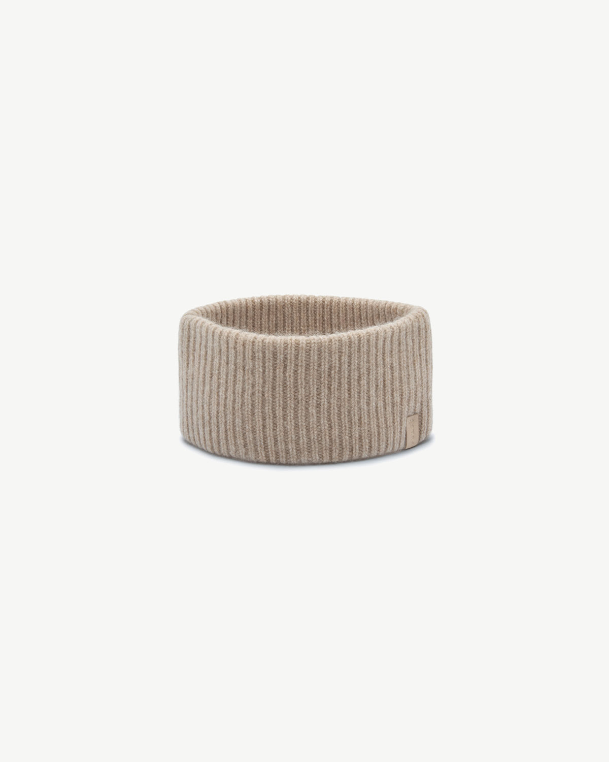 Westray Ribbed Cashmere Headband - Oat