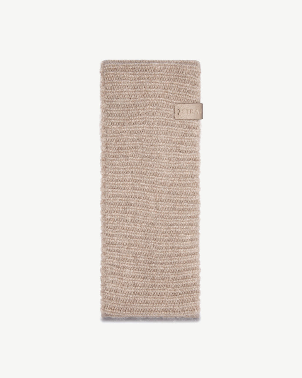 Westray Ribbed Cashmere Headband - Oat