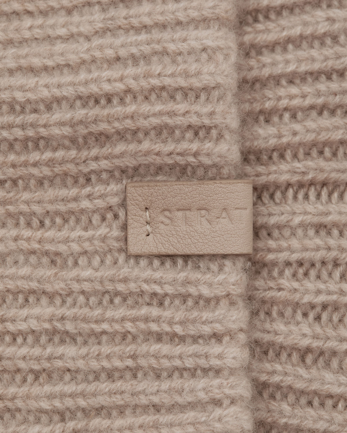 Westray Ribbed Cashmere Headband - Oat