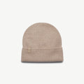 Westray Ribbed Cashmere Beanie - Oat