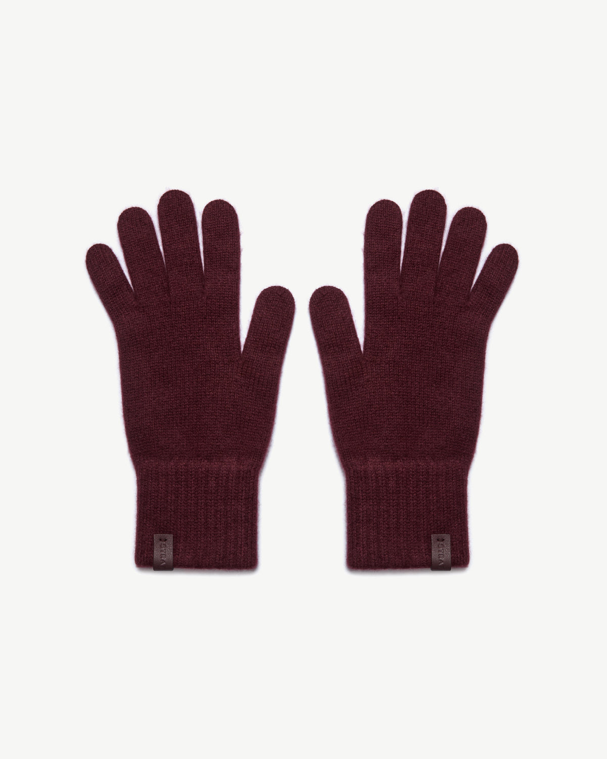 Westray Cashmere Gloves - Burgundy