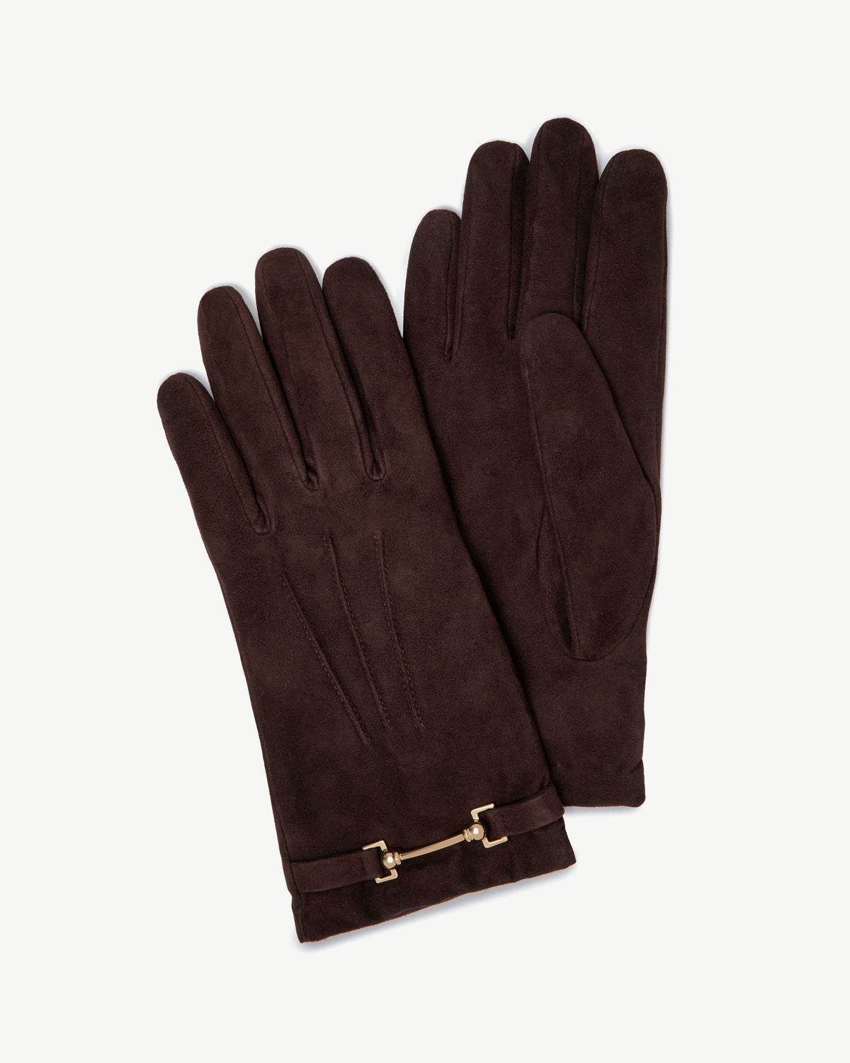 Stockbridge Gloves - Chocolate Suede