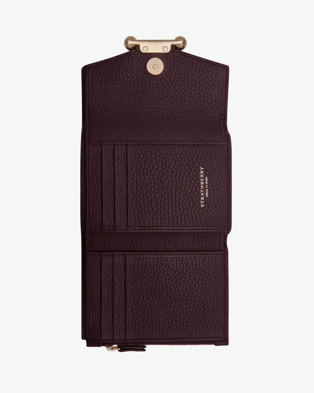 Mosaic Trifold Wallet - Burgundy