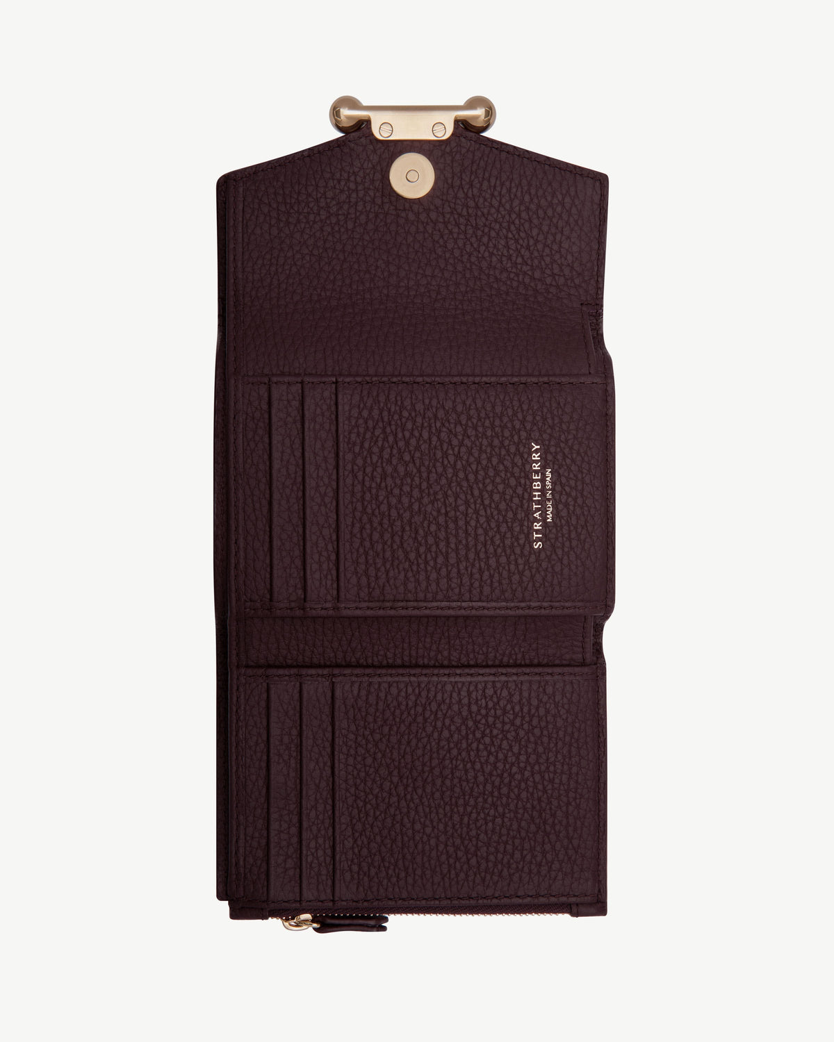 Mosaic Trifold Wallet - Burgundy