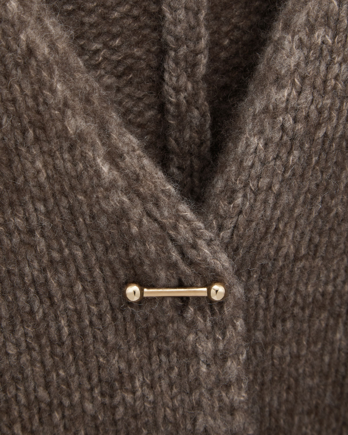 Portobello Cardigan - Pebble