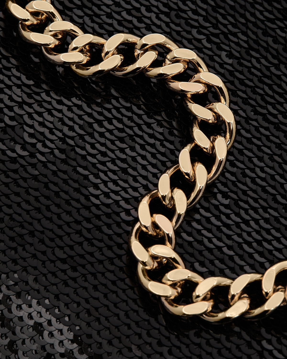 Nano Tote - Black Sequins
