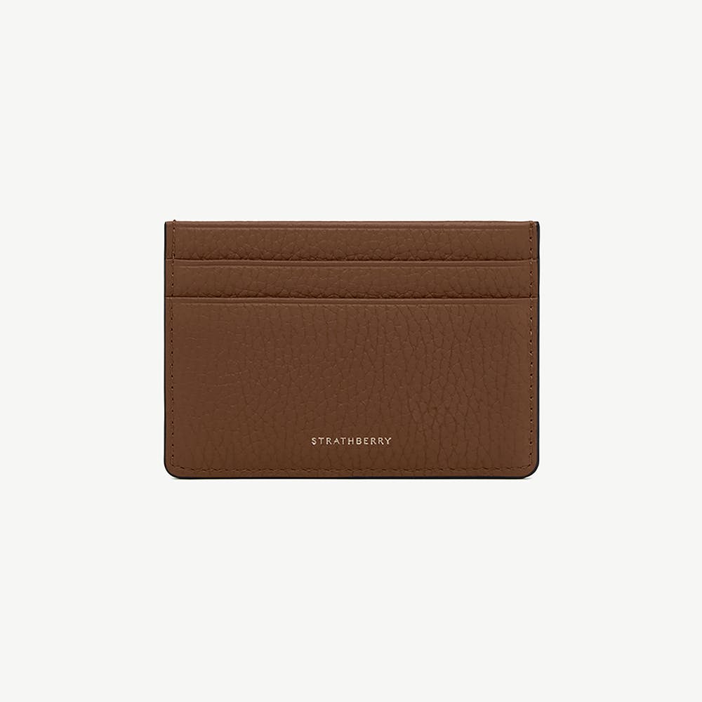 3 Slot Cardholder - Dark Tan