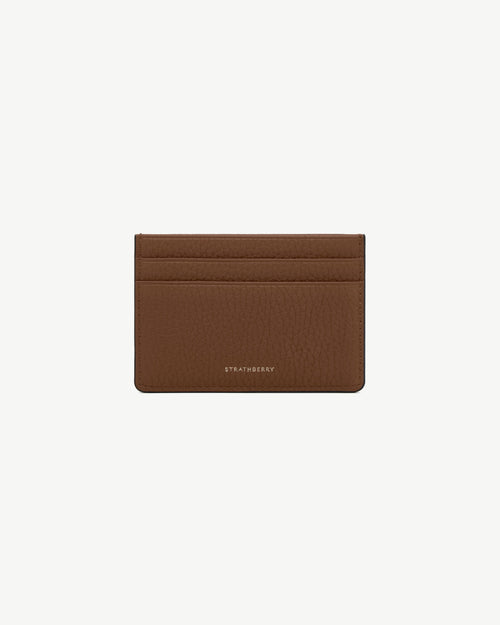 3 Slot Cardholder - Dark Tan