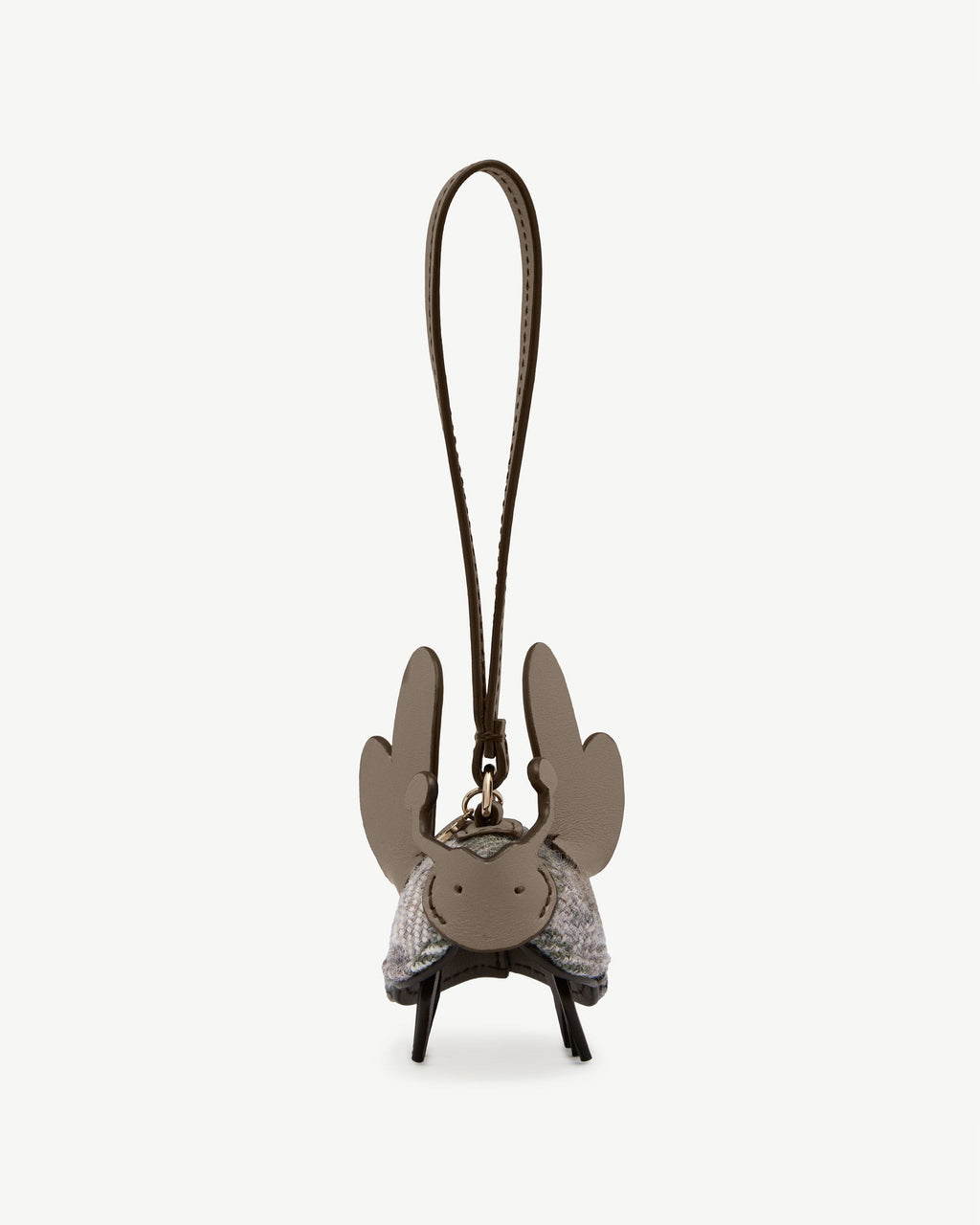 Bag Charm - Strathberry Tartan Bumblebee