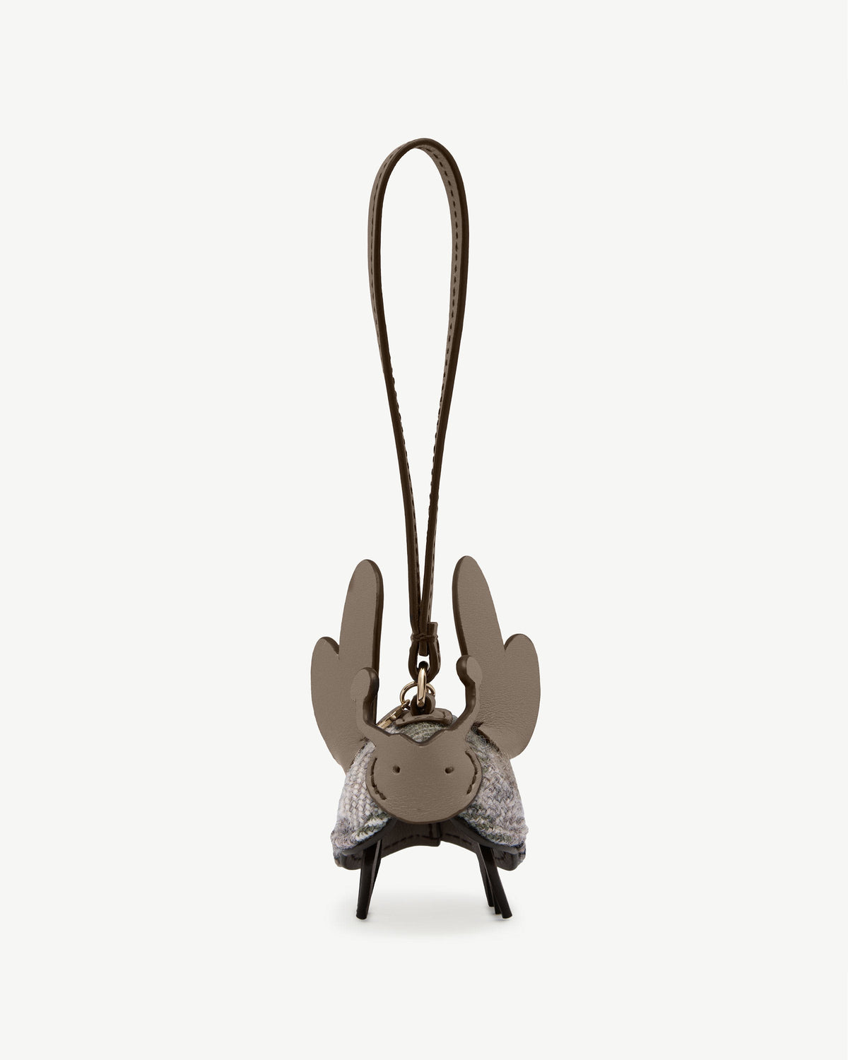 Bag Charm - Strathberry Tartan Bumblebee