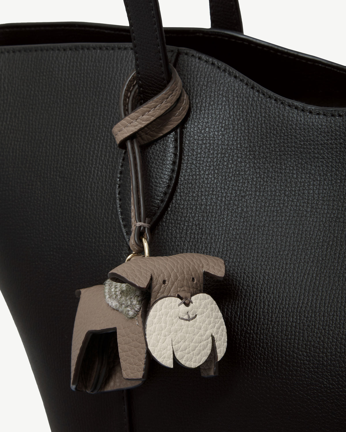 Bag Charm - Strathberry Tartan Dog