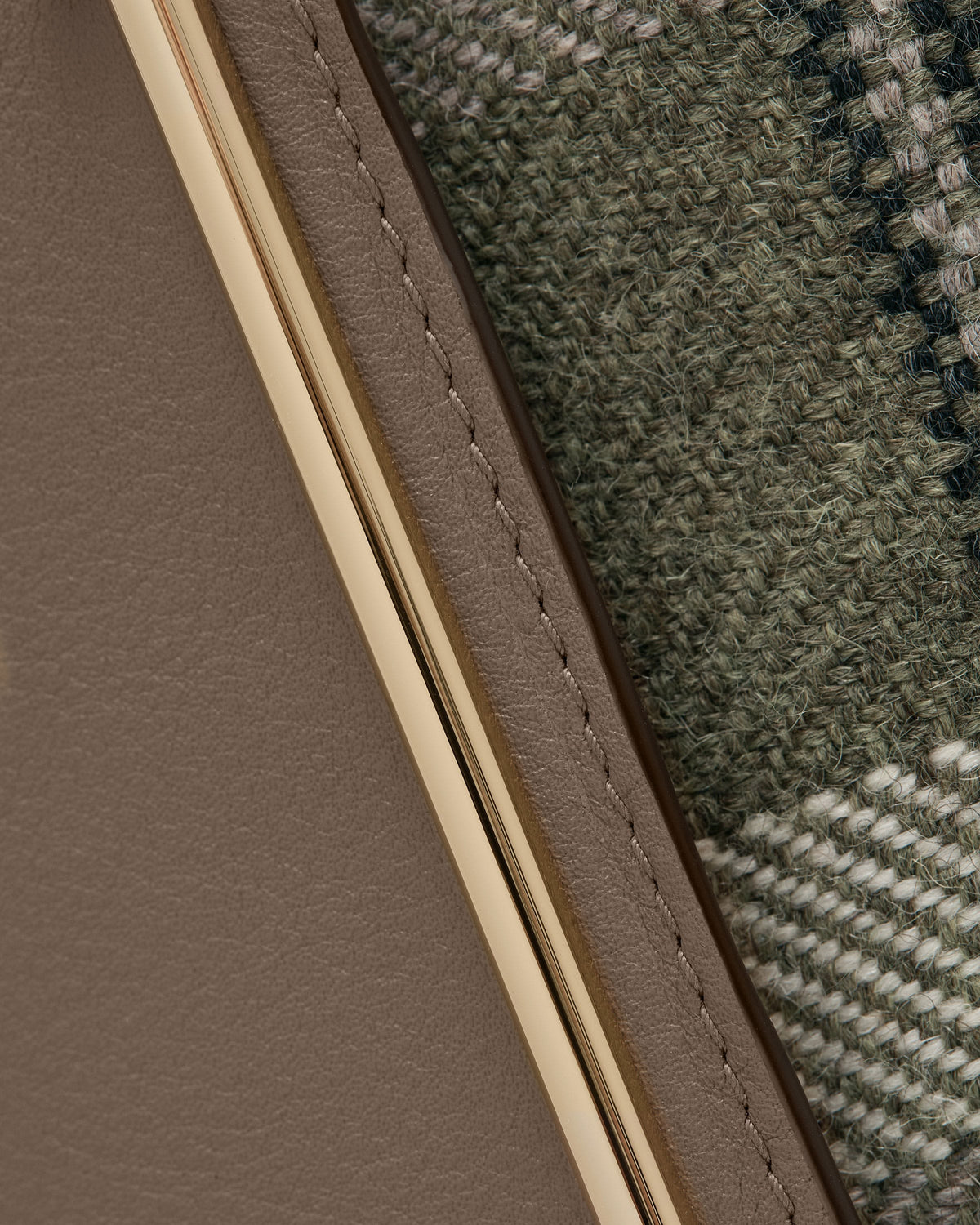 Multrees Chain Wallet - Strathberry Tartan Taupe