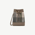 Osette Midi Pouch - Strathberry Tartan Taupe