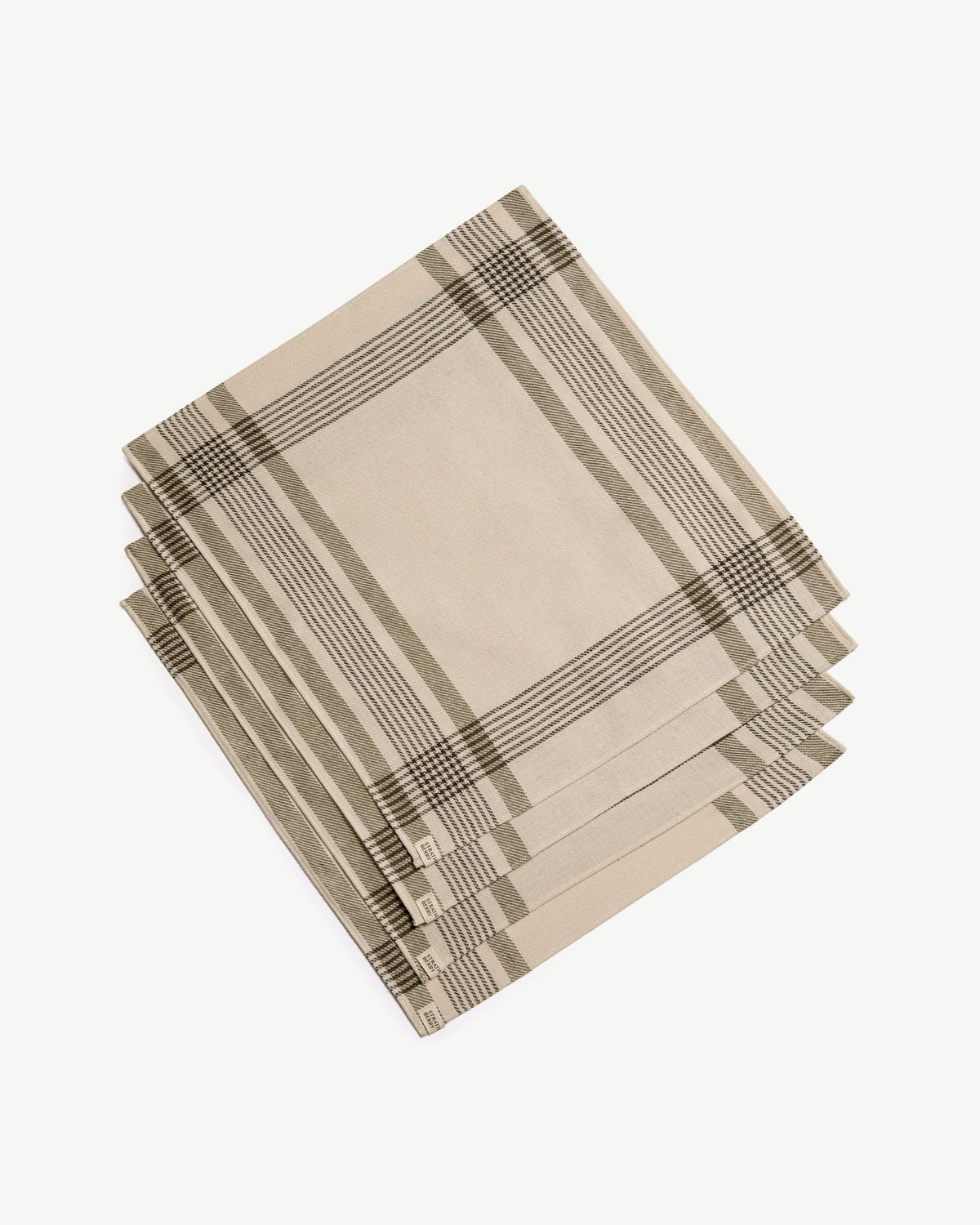 Tartan Napkins - Strathberry Tartan Cotton/Linen