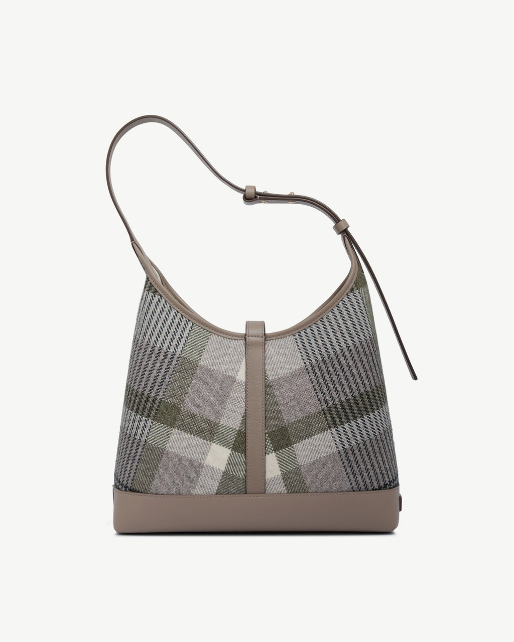 Kite Hobo - Strathberry Tartan Taupe
