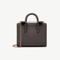 Nano Tote - Metallic Anthracite Caviar