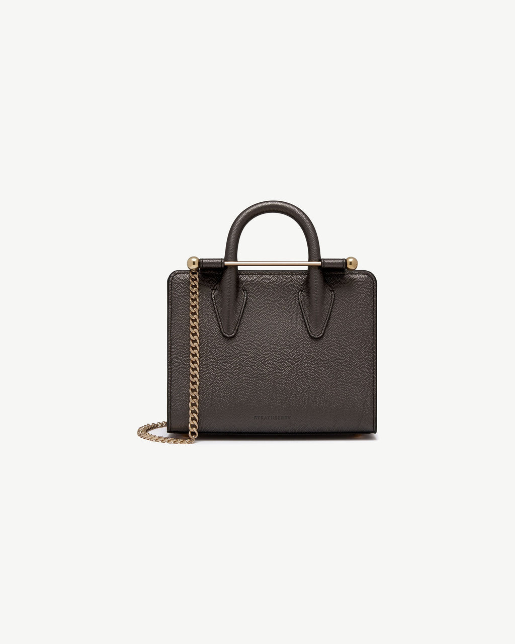 Nano Tote - Metallic Anthracite Caviar