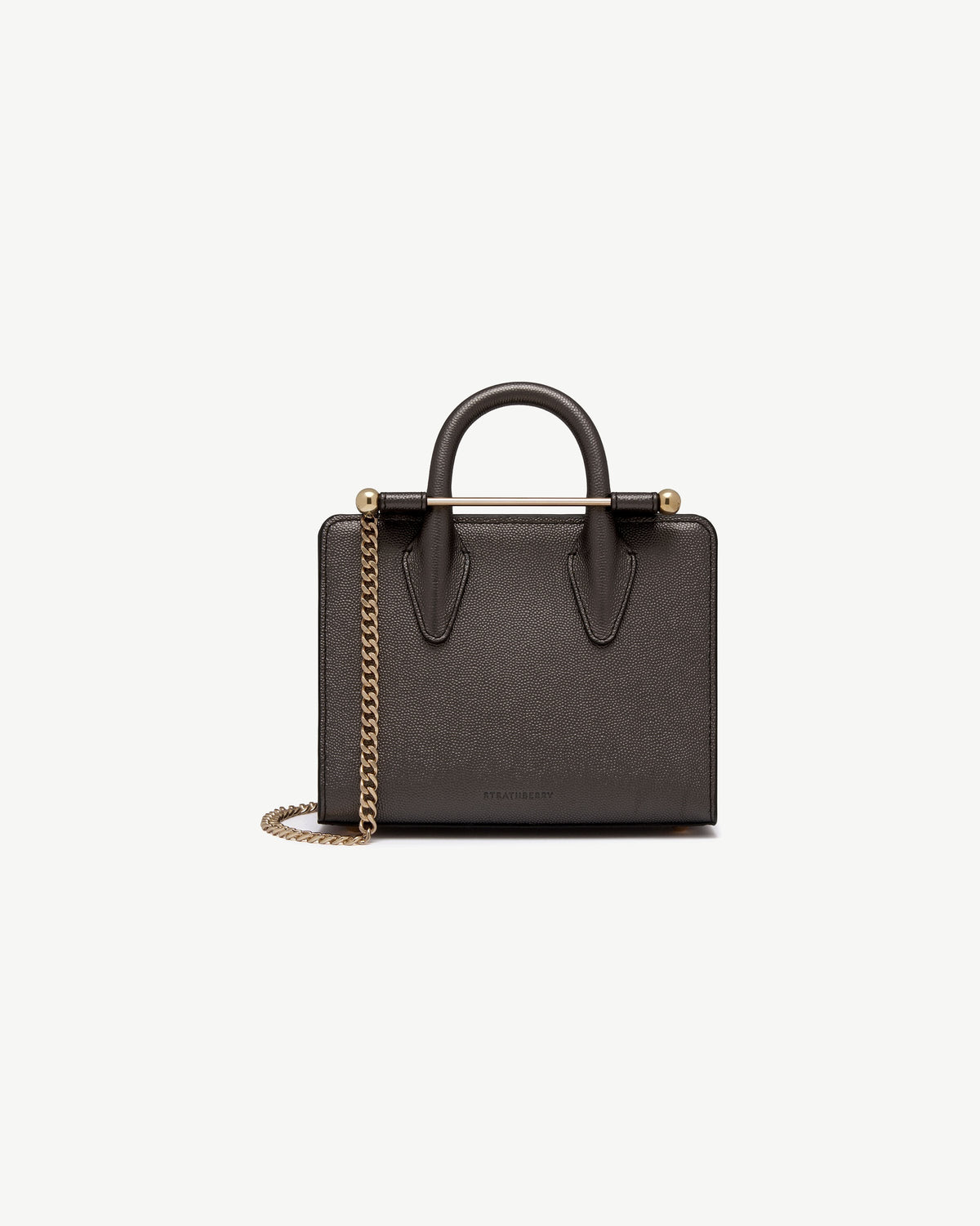 Nano Tote - Metallic Anthracite Caviar